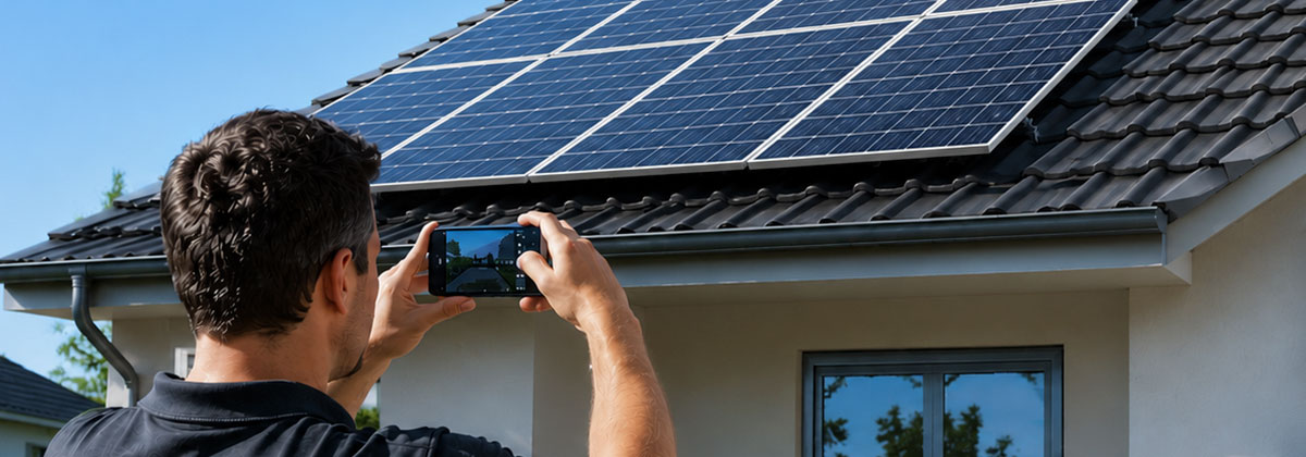 Evidence of existing solar PV for battery-only jobs